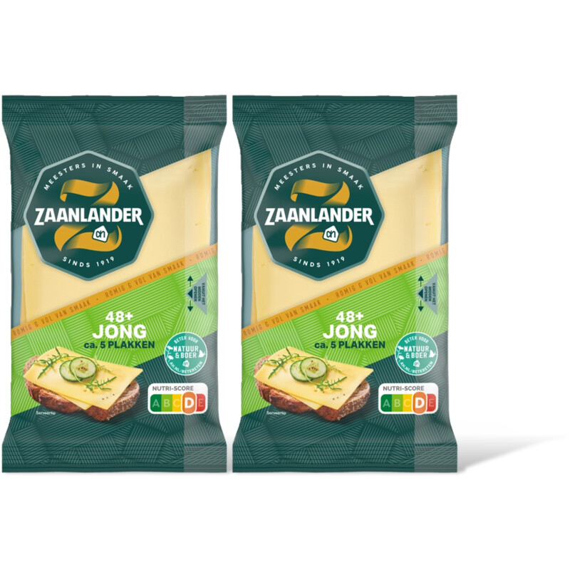 AH Zaanlander Jong 48+ plakken 2-pack