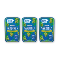 Fish Tales Sardines in olijfolie 3-pack