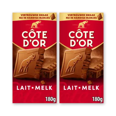 pdp-image-Côte d'Or Melkchocolade 2-pack