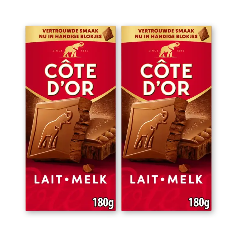 Melkchocolade 2-pack