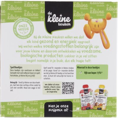 pdp-image-De Kleine Keuken Biologische speltkoekjes 8m+