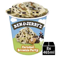 Ben & Jerry's Caramel brownie party