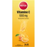 Een afbeelding van Roter Vitamine C 1000mg abrikoos bruistablet