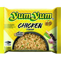 Een afbeelding van Yum Yum Chicken flavour instant noodles