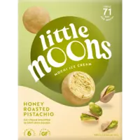 Little Moons Mochi ijs in honing pistache