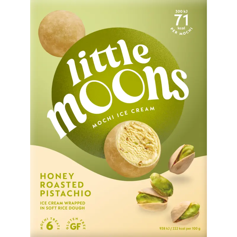 Little Moons Lm mochi ijs honing pista