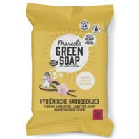 Marcel's Green Soap Hand wipes vanilla & cherry blossom
