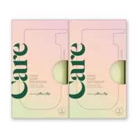 Care Hand soap dispenser groen 2-pack