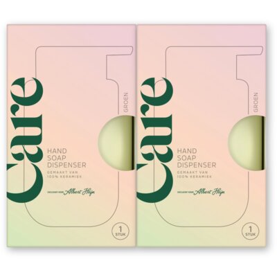 pdp-image-Care Hand soap dispenser groen 2-pack
