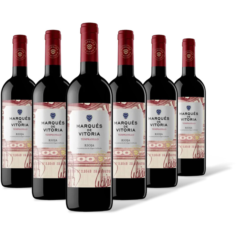 Marqués de Vitoria Rioja tempranillo 6 flessen