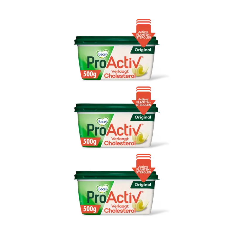 Becel Proactiv original cholesterol 3pack
