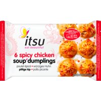 Itsu Spicy chicken soup dumplings