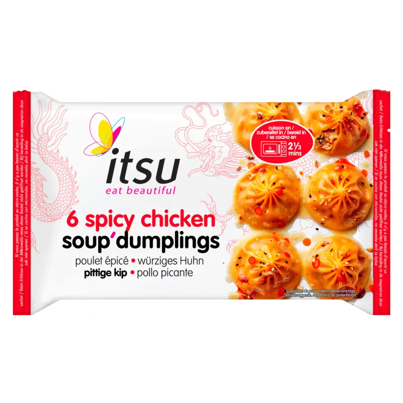 Spicy chicken soup dumplings