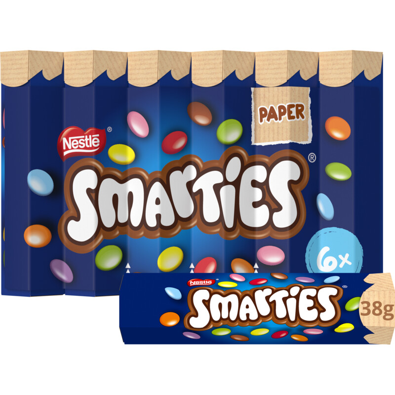 Smarties Melkchocolade 6-pack