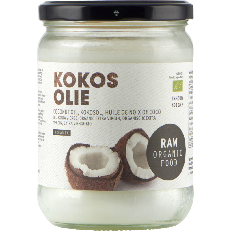 Een afbeelding van Raw Organic Food Kokosolie
