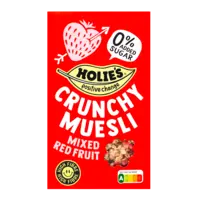 Holie's Crunchy muesli mixed red fruit