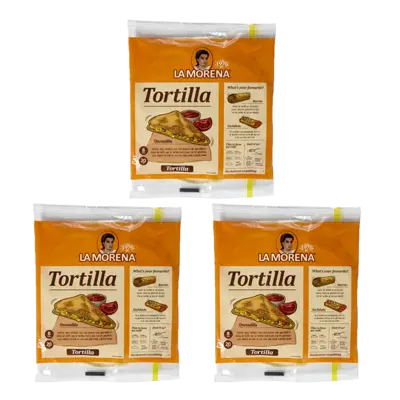 pdp-image-La Morena Tortilla wraps original medium 3-pack