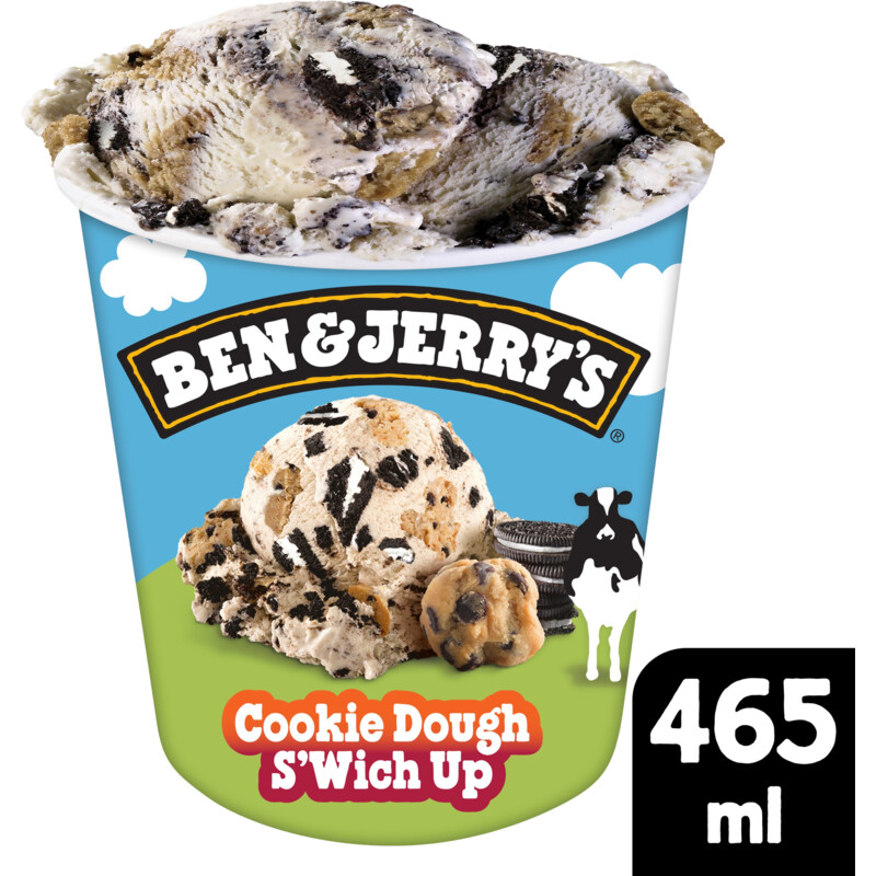 Een afbeelding van Ben & Jerry's Cookie dough s'wich up