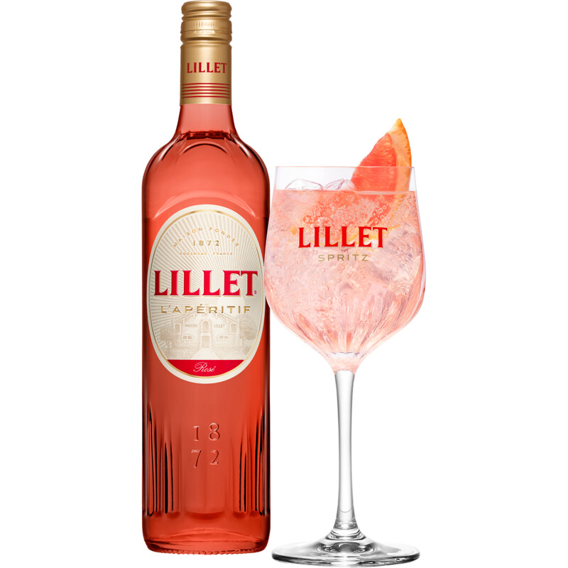 Een afbeelding van Lillet Rosé
