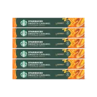 Starbucks Nespresso smooth caramel capsules 6-pack