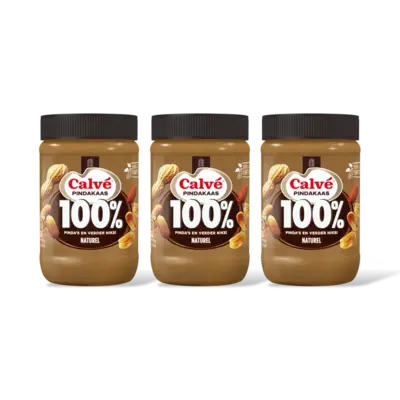 pdp-image-Calvé Pindakaas 100% pinda's fijn 3-pack
