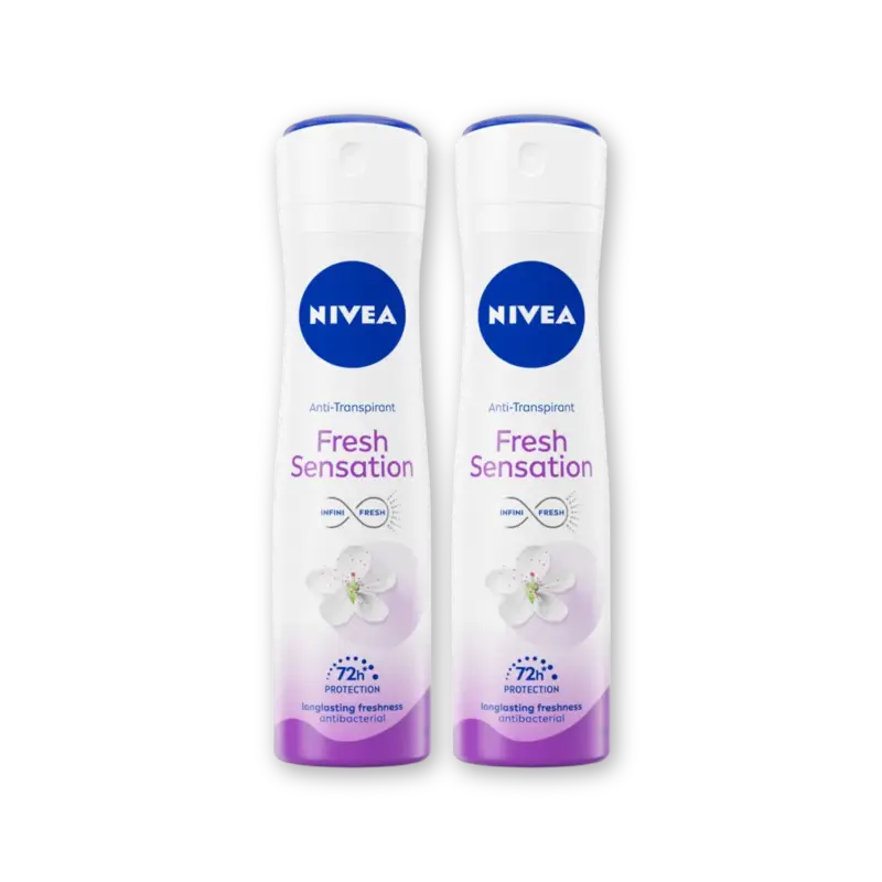NIVEA Fresh sensation anti transp spray 2pk