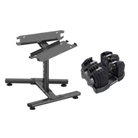 Focus Fitness Dumbbells 2x + standaard