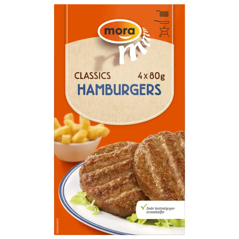 Mora Classics hamburgers
