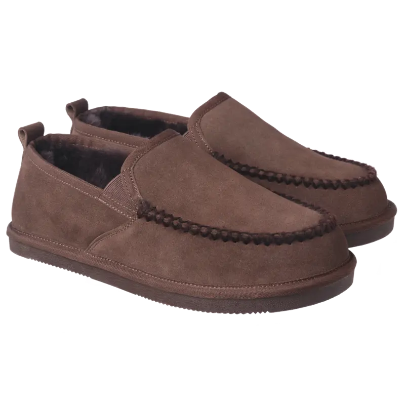 Sloffen dark brown maat 40-41