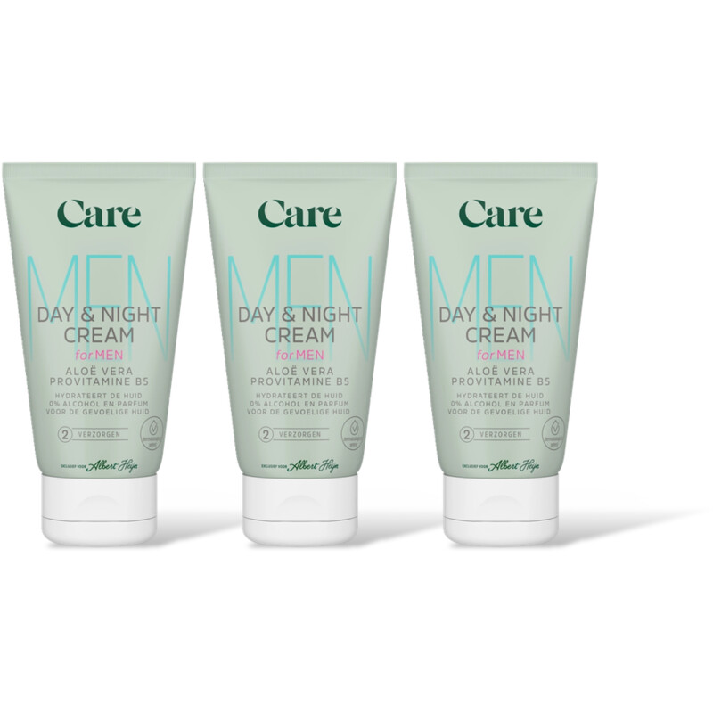 Care Men day & night cream 3-pack