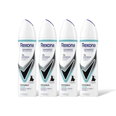 pdp-image-Rexona Invisible aqua anti-transpirant 4-pack