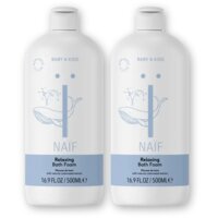 Naïf Baby & kids relaxing bath foam 2-pack