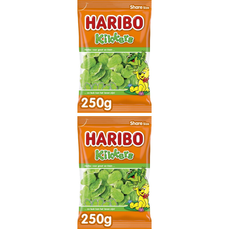 Een afbeelding van Haribo Kikkers 2-pack