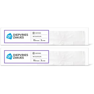 pdp-image-AH Diepvrieszak met sluitstrip 3 ltr 2-pack