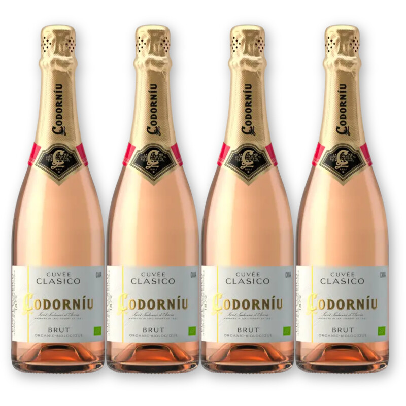 Codorníu Codorníu Clasico Brut Rosé 4 flessen