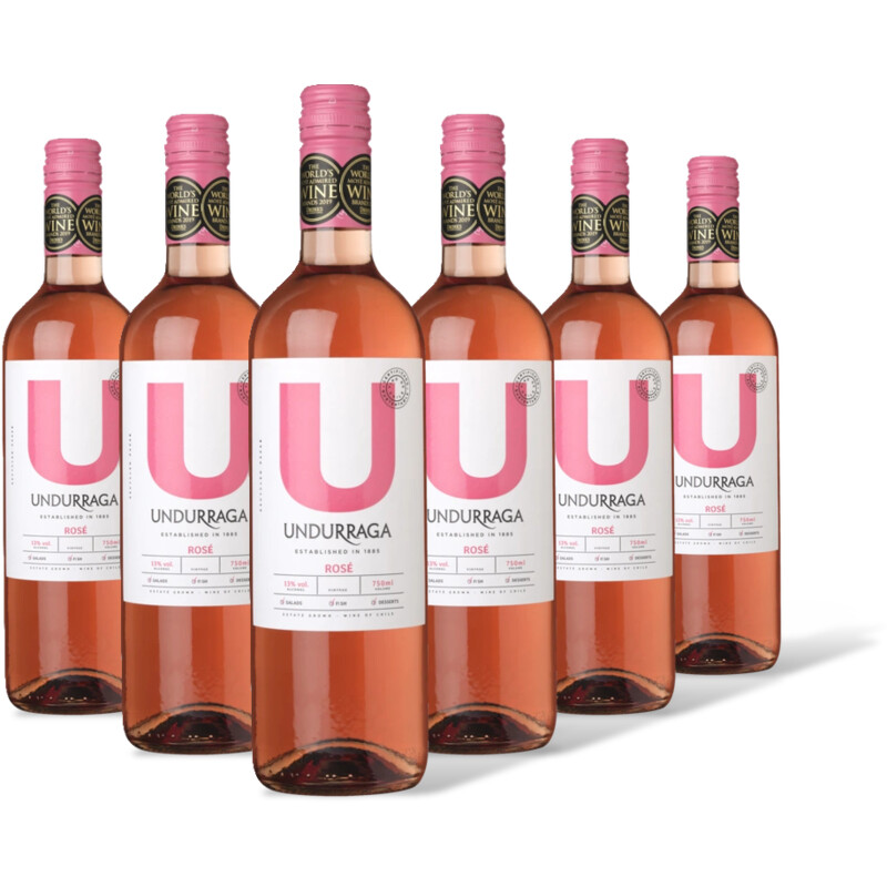 Undurraga Rosé 6 flessen