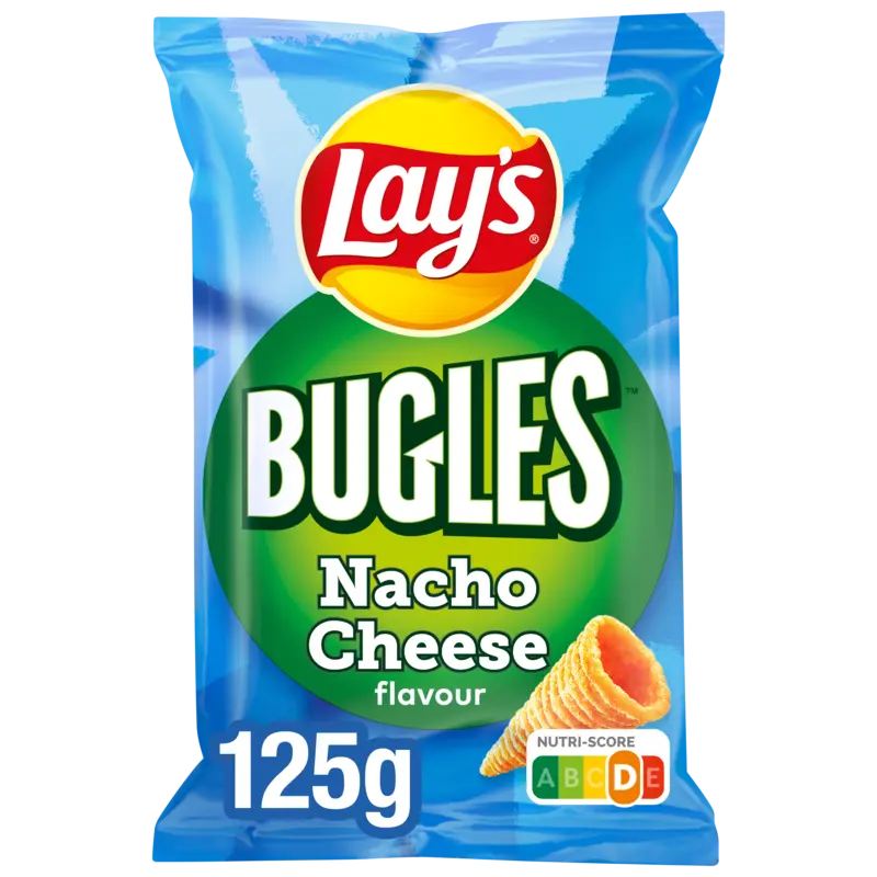 Bugles Nacho Cheese Chips 125 gr