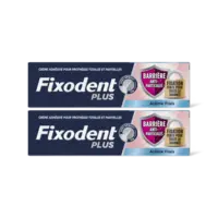 Fixodent Plus kleefpasta duo bescherming 2-pack