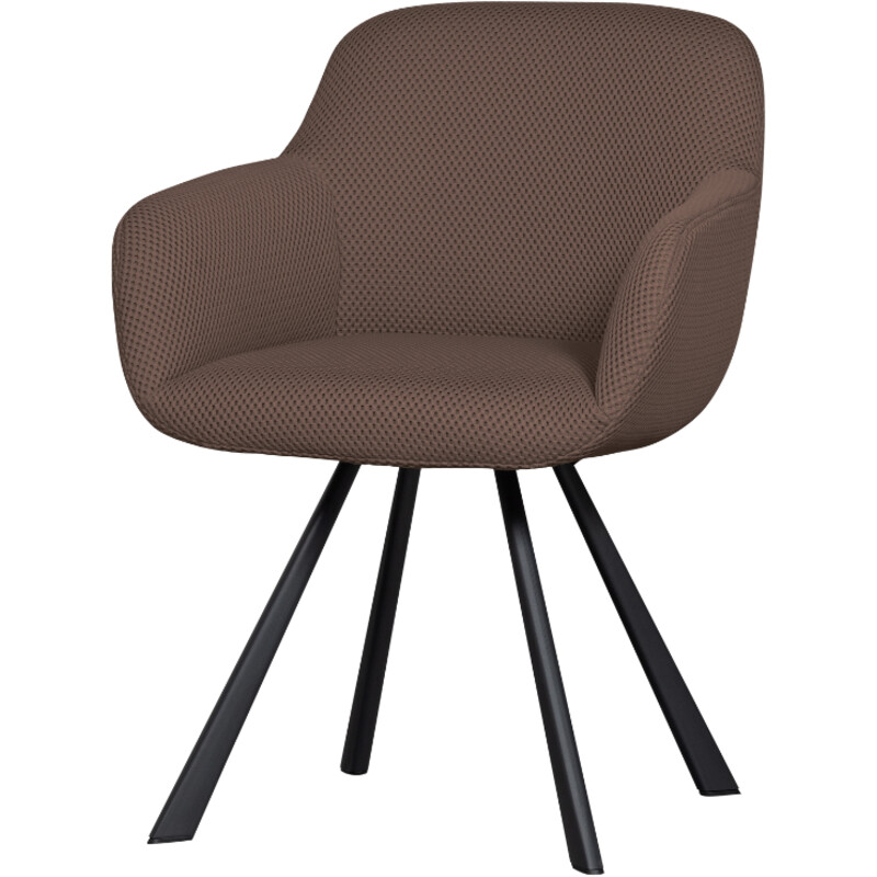 Een afbeelding van Woood Juno eetkamerstoel mesh naturel