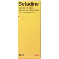 Betadine Oplossing voor cutaan gebruik