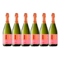 Hola! Cava Brut Pink Bio 6 flessen