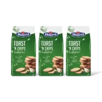 Haust Toast en chips knoflook 3-pack