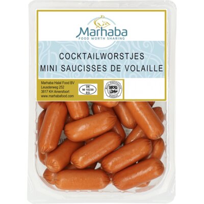 pdp-image-Marhaba Cocktailworstjes mini saucisses volaille