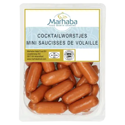 pdp-image-Marhaba Cocktailworstjes mini saucisses volaille