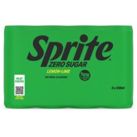Een afbeelding van Sprite Lemon lime zero sugar 8-pack bel