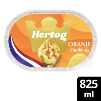 Hertog Oranje vanille ijs