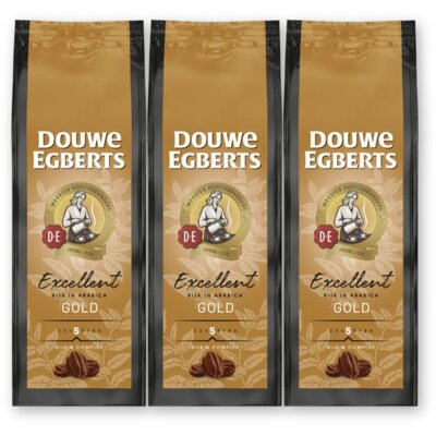 pdp-image-Douwe Egberts Excellent gold koffiebonen 3-pack