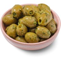 Een afbeelding van AH Olijven groene pesto