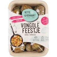 Een afbeelding van Vette & Verhaart Vongole feestje