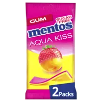 Mentos Gum Aqua kiss 2-pack